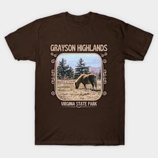 Grayson Highlands State Park Virginia T-Shirt